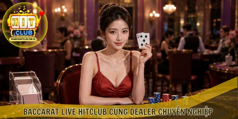 Baccarat Live HITCLUB – Trải Nghiệm Bàn Casino Trực Tiếp 1 Baccarat Live HITCLUB cùng dealer chuyên nghiệp