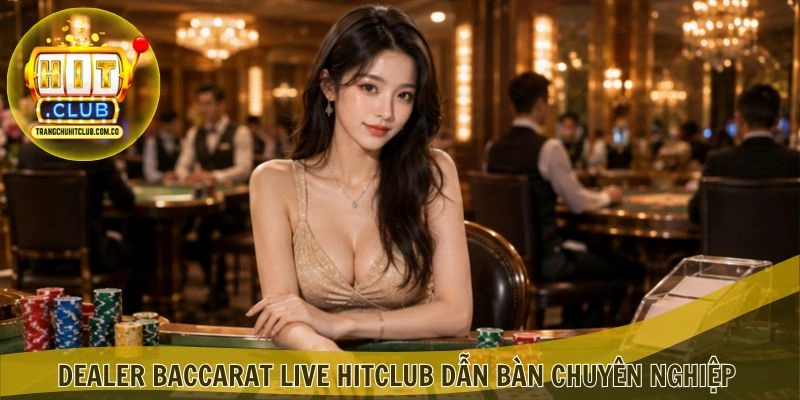 Baccarat Live HITCLUB – Trải Nghiệm Bàn Casino Trực Tiếp 3 Dealer Baccarat Live HITCLUB dẫn bàn chuyên nghiệp